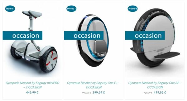 ninebot france produits d'occasion