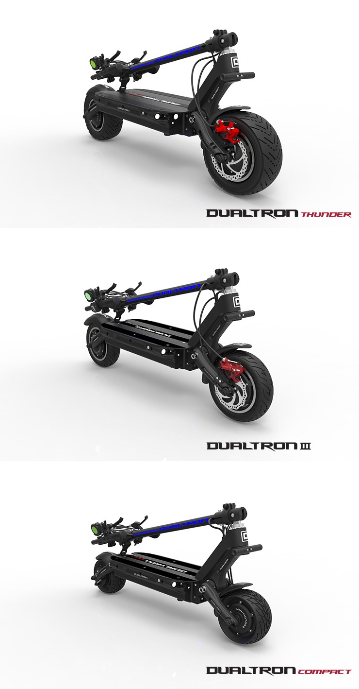 gamme dualtron 3 2018 minimotors