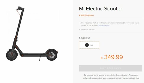 m365 sur site français Xiaomi