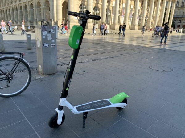 trottinette Lime à Bordeaux