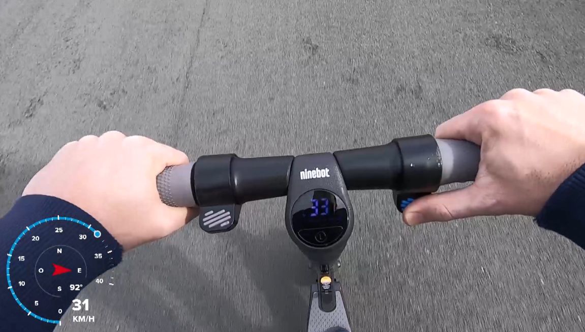es2 ninebot débridée avec compteur 33 kmh
