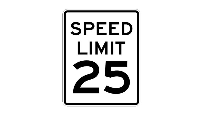 speed limit 25