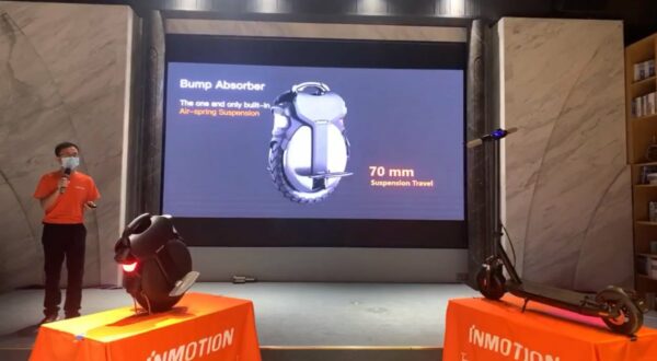 inmotion v11 présentation suspension