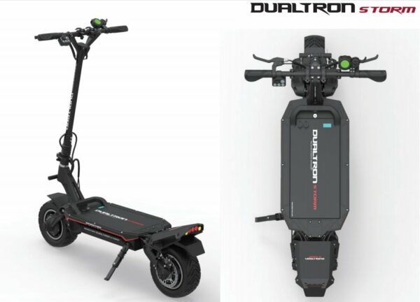 dualtron storm visuel et logo
