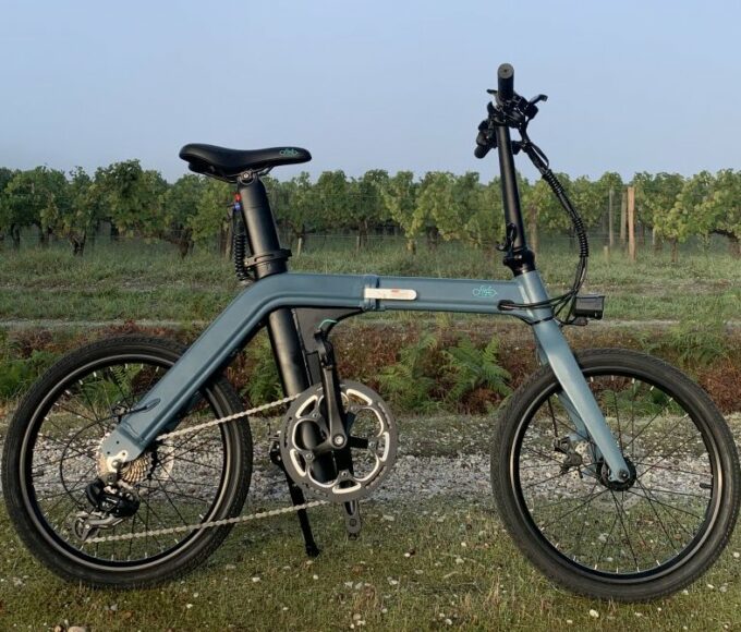 Test Fiido D11 image de une vélo vignes